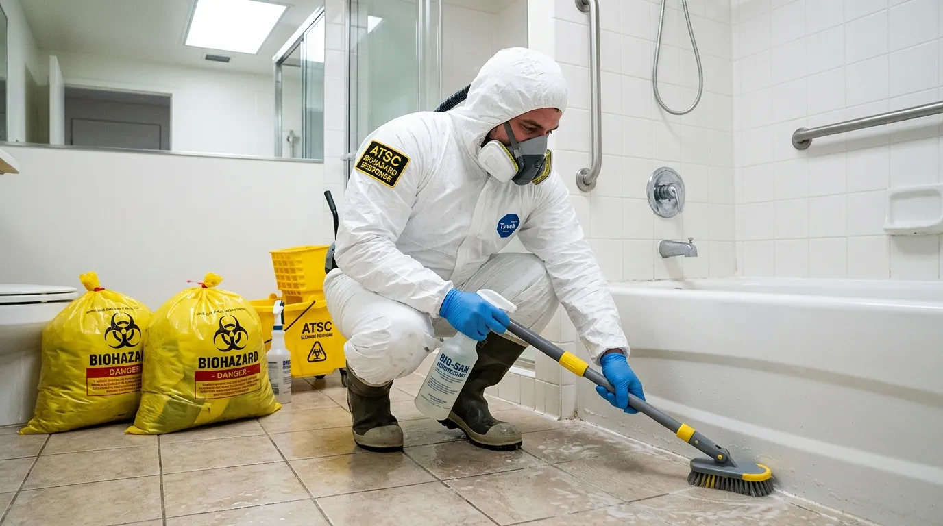 Decontamination equipment deployed for Blood Cleanup in Cutler Ridge